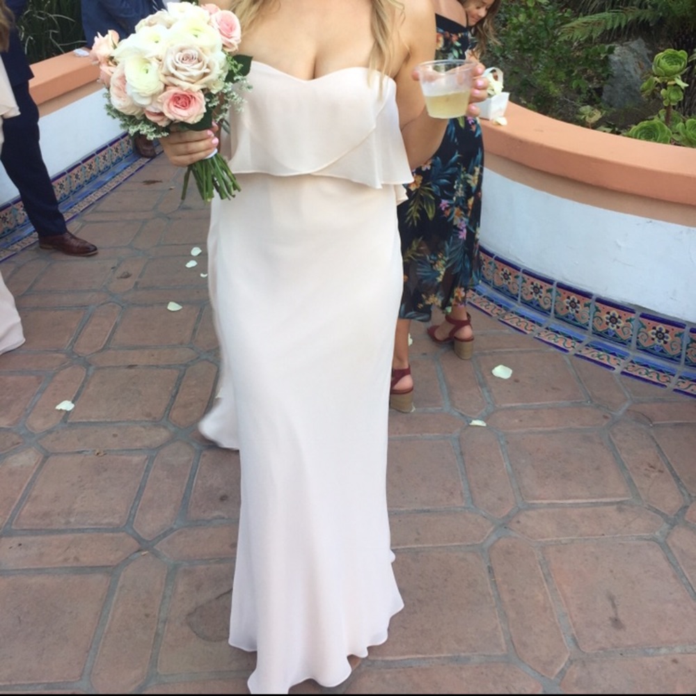 Bridesmaid Dress Theia Blush color